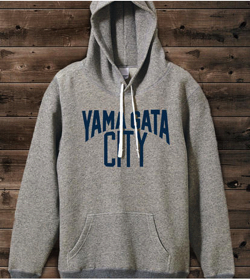 YAMAGATA CITY 　Sweat Pullover Parka-vintageheather