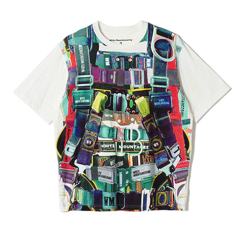 White Mountaineering　HARNESS PRINTED T-SHIRT