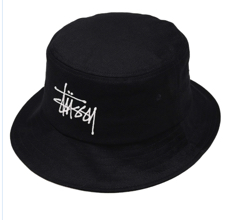 STUSSY　Big Logo Bucket Hat