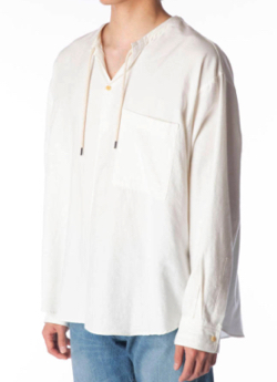 KURO(クロ)　Organic Cotton Pullover Shirt