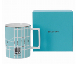 TIFFANY&CO. マンハッタン マップ マグカップ