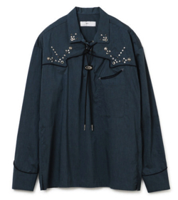 TOGA VIRILIS　Typewriter western shirt