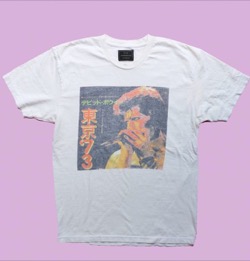 Retro Brand　David Bowie 東京Tシャツ