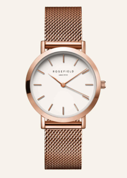 ROSEFIELD　The Tribeca White Rose gold 33mm