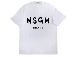 MSGM　白Tシャツ