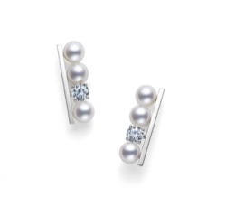 TASAKI　balance diamonds solo Earrings