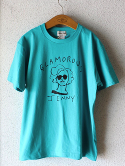 ハコヅメ・永野芽郁衣装ブルーのイラストTシャツ