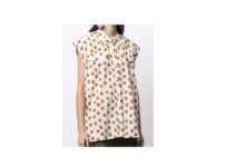 【めざましテレビ】で上白石萌歌さんが着用していた衣装・ファッション・ブランド紹介♪【めざましテレビ】上白石萌歌 衣装・ファッション(ノースリーブドットブラウス)のブランド紹介♪