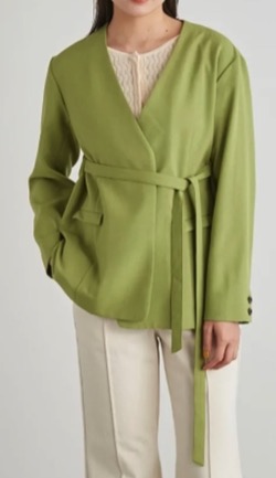 グリーンのジャケット