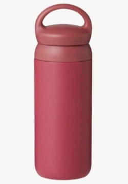 【奈緒】ピンクの持ち手付き水筒