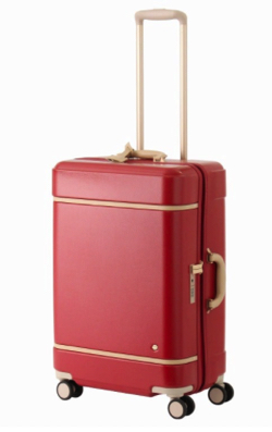 ピンク系のスーツケース