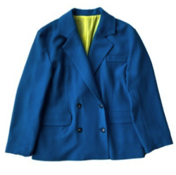 ブルーのジャケット