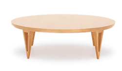 木製のローテーブル