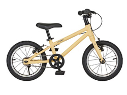 イエローの子供用自転車