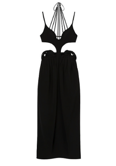 Mame Kurogouchi（マメ クロゴウチ）ブラックのドレス