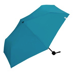 ライトブルーの傘