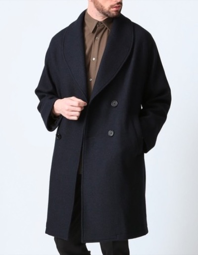 クロサギ 平野紫耀 黒いショールカラーのコート