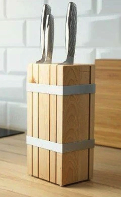 IKEA(イケア)・木製の包丁スタンド