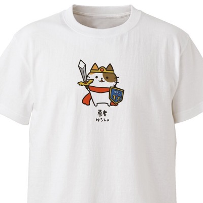 猫ちゃんプリントのTシャツ