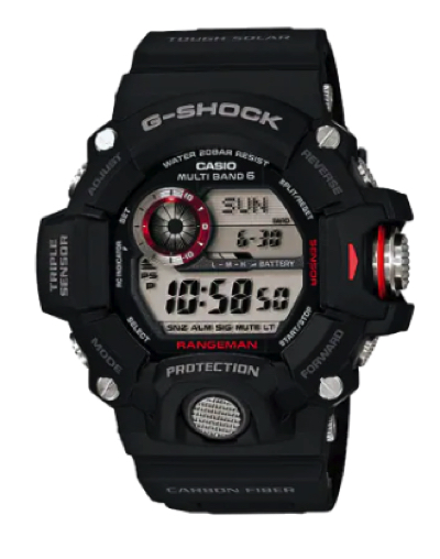 G‐SHOCK(ジーショック)・黒い腕時計