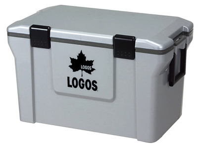 LOGOS(ロゴス)・グレーのクーラーボックス