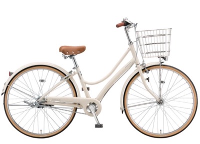 ブリヂストンサイクル株式会社エブリッジ L/白い自転車ブラッシュアップライフ安藤サクラ衣装(3話使用自転車)