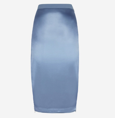 FENDI(フェンディ)・ブルーのタイトスカート