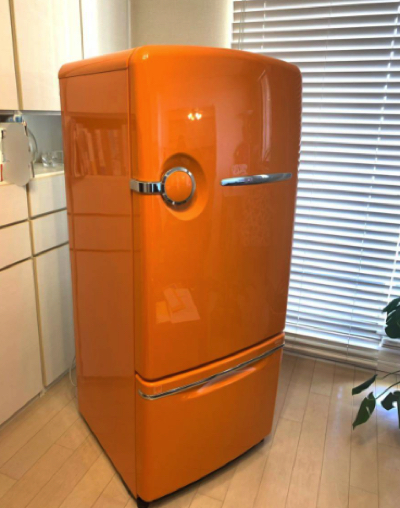 National(ナショナル)・オレンジの冷蔵庫