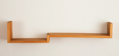 ROKUMORI（六森）・木製のウォールシェルフ・ラック（壁掛け棚）
