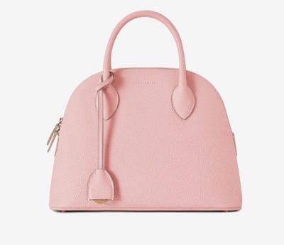 BONAVENTURAエマ バッグ (PM スモール シュリンク)ピンクのハンドバッグ