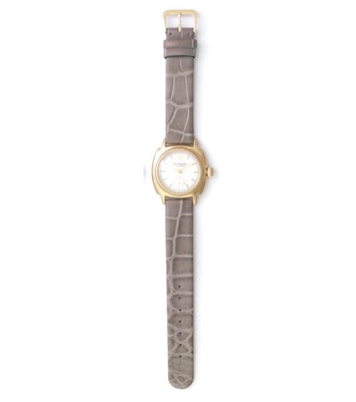 VAGUE WATCH Co.Coussin 12 Croco型押しベルトの腕時計