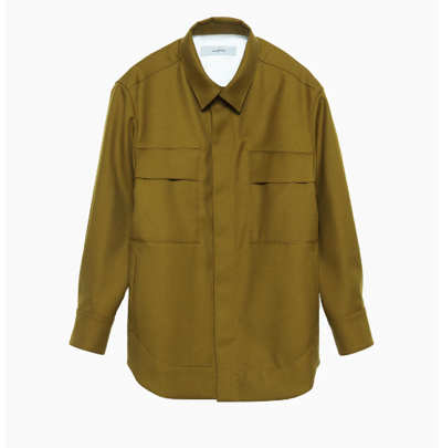OVERCOAT（オーバーコート）・イエロー系 / ベージュ系のシャツジャケット