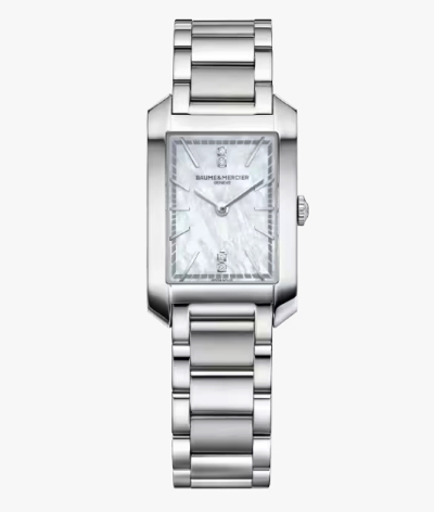 Baume & Mercier（ボーム＆メルシエ）・シルバーの腕時計