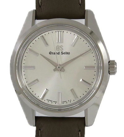Grand Seiko（グランドセイコー）シルバーxブラウンの腕時計