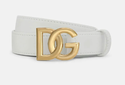 Dolce & Gabbana（ドルチェ&ガッバーナ）ホワイトのベルト