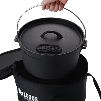 LOGOS（ロゴス）・ブラックの鍋