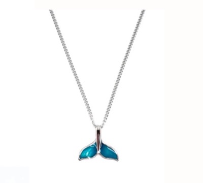 BlueTail イルカのしっぽ ペンダント ネックレス