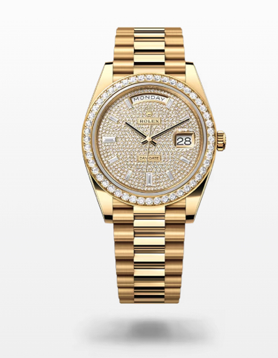 ROLEX（ロレックス）ゴールドxダイヤの腕時計