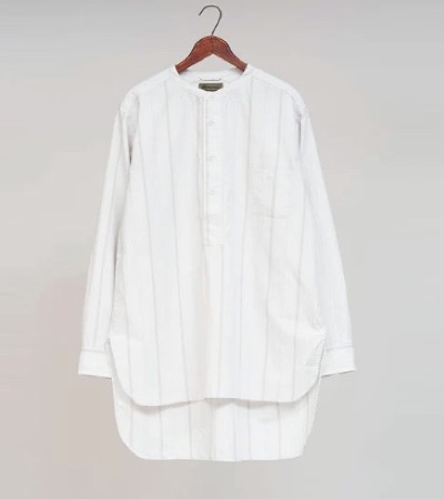 NIGEL CABOURNホワイトの長袖シャツ