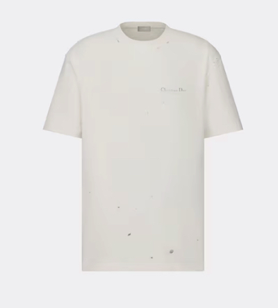 DIOR（ディオール）ホワイトの半袖Tシャツ