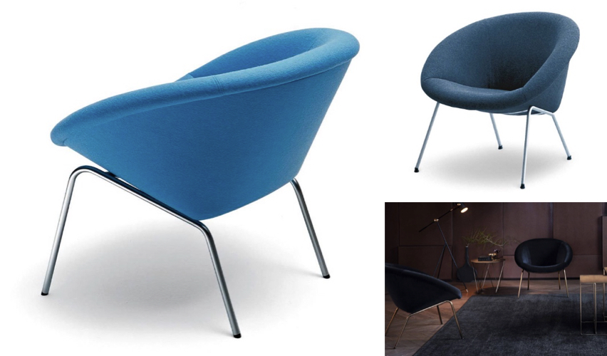 Walter Knoll　チェアブルーのチェア