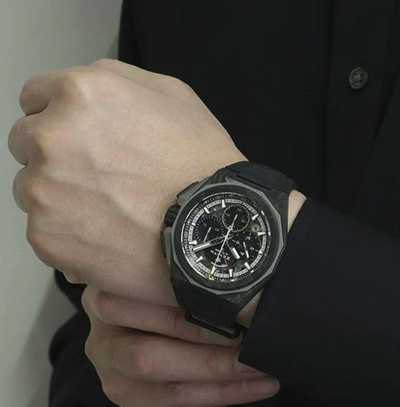 ZENITH（ゼニス）ブラックの腕時計