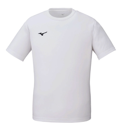 MIZUNO（ミズノ）ホワイトの半袖Tシャツ