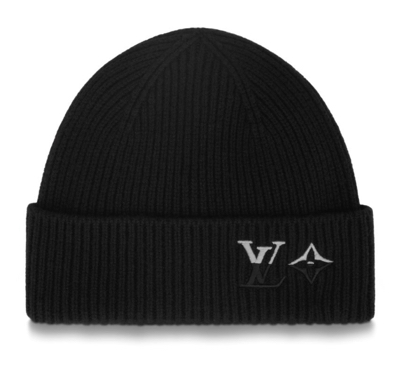 Louis Vuitton（ルイヴィトン）ブラックのニット帽