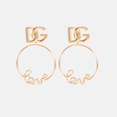 DOLCE&GABBANA（ドルチェ＆ガッバーナ）Logo clip-on earrings