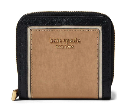 kate spade（ケイトスペード）ベージュxブラックの財布