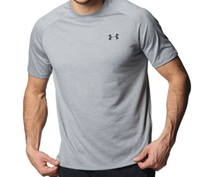 UNDER ARMOUR（アンダーアーマー）グレーの半袖Tシャツ
