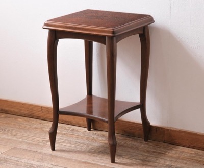 オールドマルニ　maruni(マルニ木工)ブラウンの木製のサイドテーブル