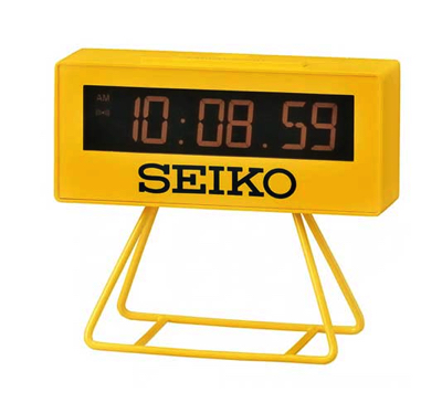 SEIKO（セイコー）イエローの目覚まし時計・置き時計