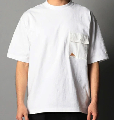 KELTY（ケルティ）ホワイトの半袖Tシャツ